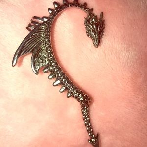 Dragon ear cuff
